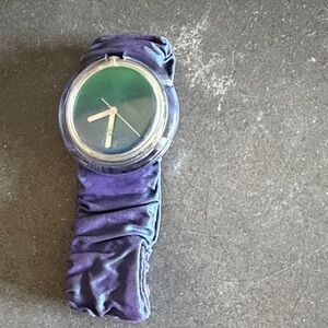 Pop Swatch with Purple Band and Green Face